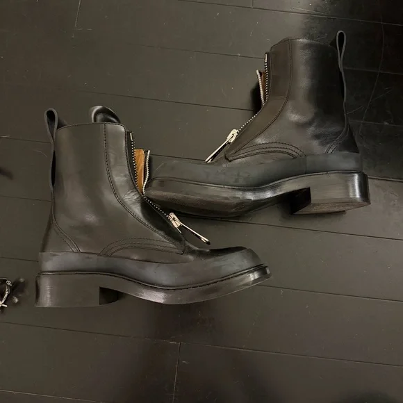 Chloé Roy black calfskin ankle boots - Picture 5 of 9